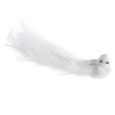 Eurofirany, ozdoba świąteczna, 503 22-10-5 cm, biały