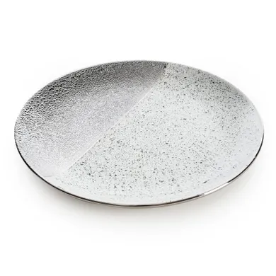 Eurofirany, patera dekoracyjna, Milo, 31-31-4 cm, biały