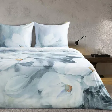 Eurofirany, pościel bloom, 220-200 cm, miętowy