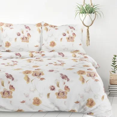 Eurofirany, pościel d91, Iga, 140-200 cm, biały