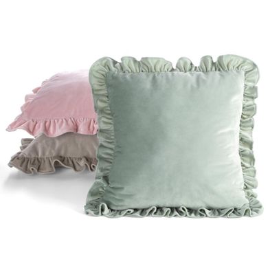 Eurofirany, poszewka Brenda, 45-45 cm, oliwkowy