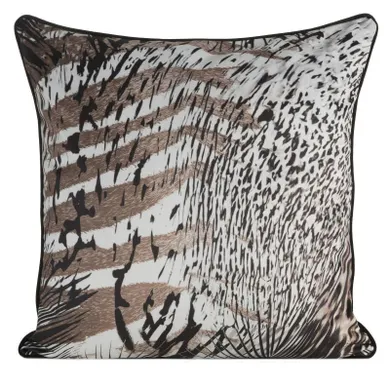 Eurofirany, poszewka Eva, 60-60 cm, brązowy