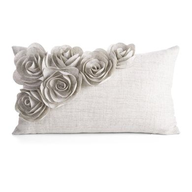 Eurofirany, poszewka Flores, 30-50 cm, beżowy