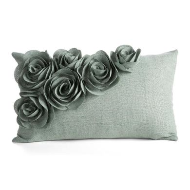 Eurofirany, poszewka Flores, 30-50 cm, zielony