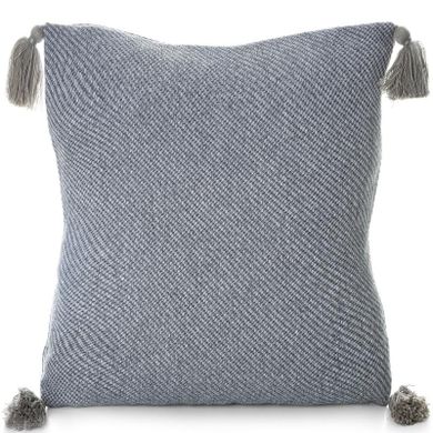 Eurofirany, poszewka Poly, 45-45 cm, srebrny