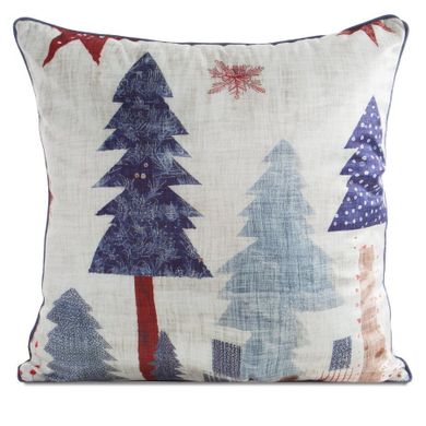 Eurofirany, poszewka świąteczna, 45-45 cm, beżowy