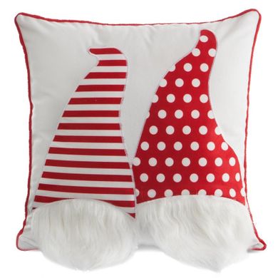 Eurofirany, poszewka świąteczna, 45-45 cm, biały