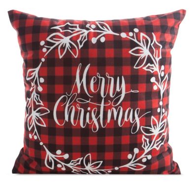 Eurofirany, poszewka świąteczna, 45-45 cm, czerwony