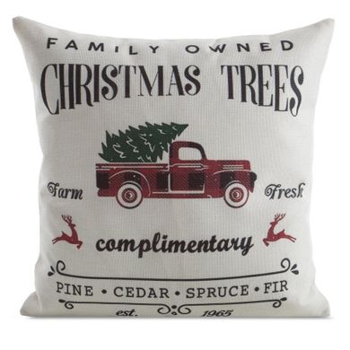 Eurofirany, poszewka świąteczna, 45-45 cm, kremowy