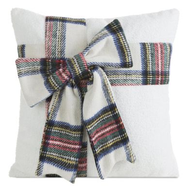 Eurofirany, poszewka świąteczna, 45-45 cm, kremowy