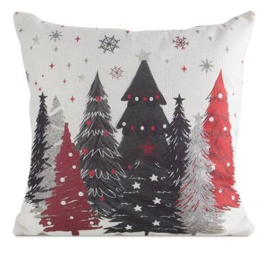 Eurofirany, poszewka świąteczna, 45-45 cm, kremowy