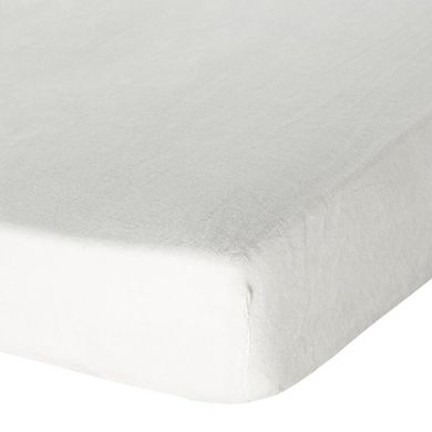 Eurofirany, prześcieradło flano 180-200 cm, kremowy