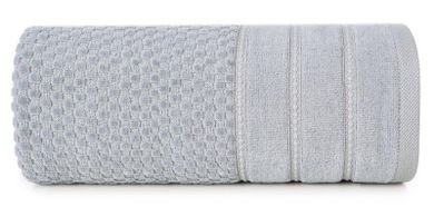 Eurofirany, ręcznik Adore, 30-50 cm, srebrny