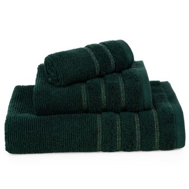 Eurofirany, ręcznik bawełniany, Amira 08, 70-140 cm, ciemnozielony