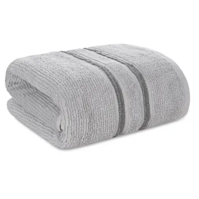 Eurofirany, ręcznik Dina, 30-50 cm, srebrny