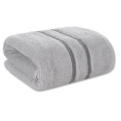 Eurofirany, ręcznik Dina, 50-90 cm, srebrny