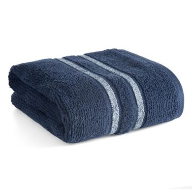 Eurofirany, ręcznik Dina, 70-140 cm, granatowy
