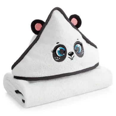 Eurofirany, ręcznik dziecięcy, 100-100 cm, biały