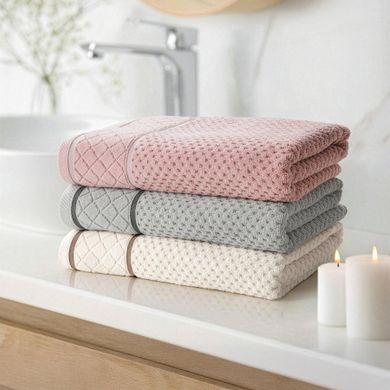 Eurofirany, ręcznik Favori, 30-50 cm, granatowy