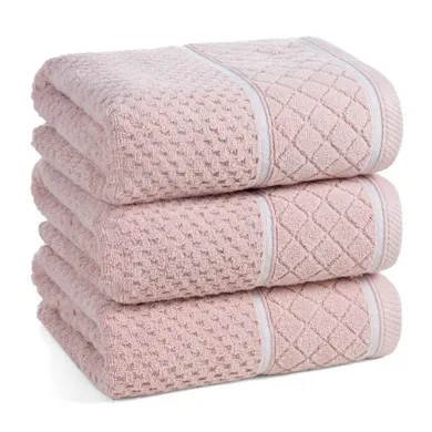 Eurofirany, ręcznik Favori, 30-50 cm, pudrowy