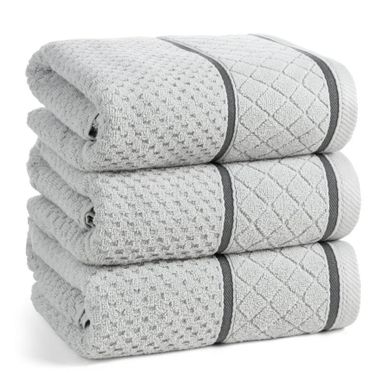 Eurofirany, ręcznik Favori, 30-50 cm, srebrny