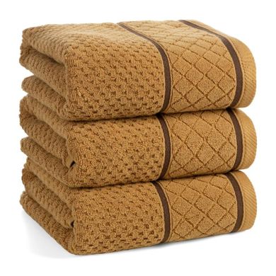 Eurofirany, ręcznik Favori, 50-90 cm, miodowy