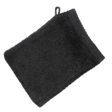 Eurofirany, ręcznik gładki, 16-21 cm, czarny