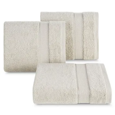 Eurofirany, ręcznik Liana, 50-90 cm, beżowy