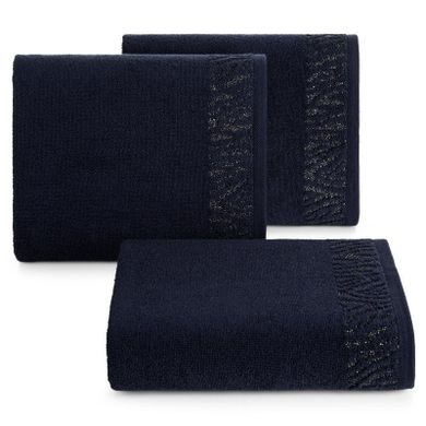 Eurofirany, ręcznik Margo, 50-90 cm, granatowy