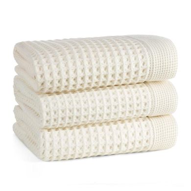 Eurofirany, ręcznik, Melo, 90-150 cm, kremowy