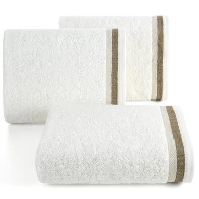 Eurofirany, ręcznik, Niko, 30-50 cm, kremowy