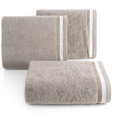 Eurofirany, ręcznik, Niko, 50-90 cm, beżowy