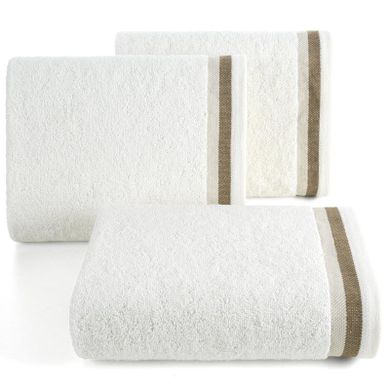 Eurofirany, ręcznik, Niko, 50-90 cm, kremowy