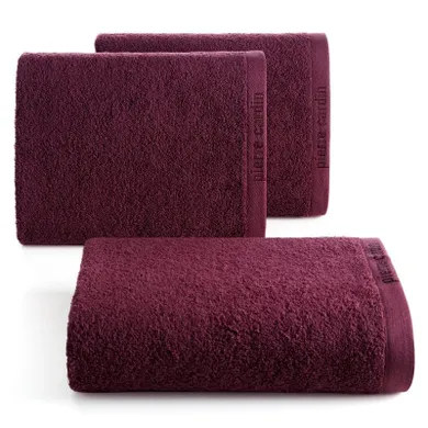 Eurofirany, ręcznik Pierre Cardin Evi, 30-50 cm, burgundowy