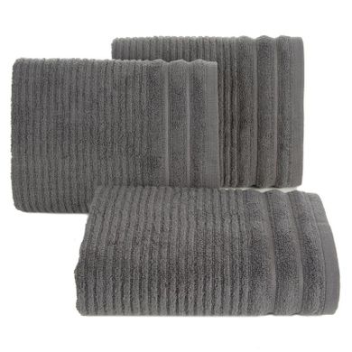 Eurofirany, ręcznik Sammy, 70-140 cm, stalowy