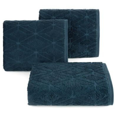 Eurofirany, ręcznik Sendi, 50-90 cm, granatowy