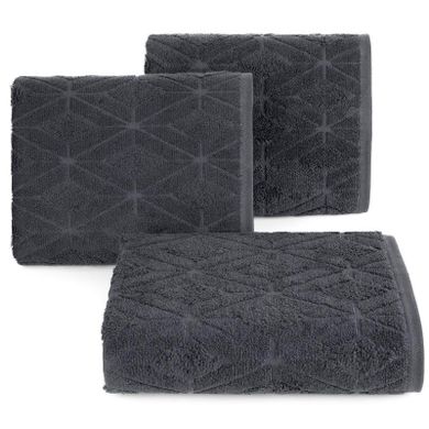 Eurofirany, ręcznik Sendi, 50-90 cm, stalowy