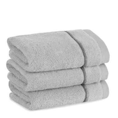 Eurofirany, ręcznik Sibel, 30-50 cm, srebrny