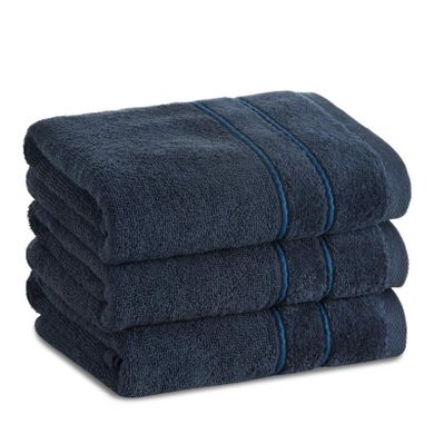Eurofirany, ręcznik Sibel, 50-90 cm, granatowy