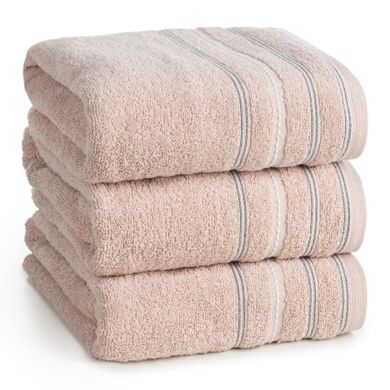 Eurofirany, ręcznik Vento, 50-90 cm, pudrowy