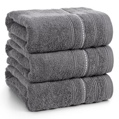 Eurofirany, ręcznik Vento, 50-90 cm, stalowy