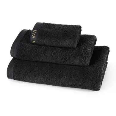 Eurofirany, ręcznik Venus, 30-50 cm, czarny