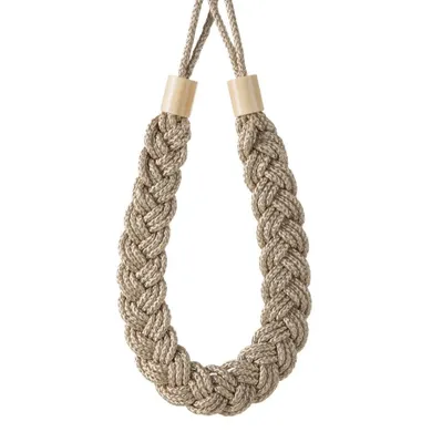 Eurofirany, sznur dekoracyjny, Kayla, 74 cm, beżowy