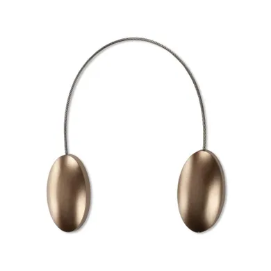 Eurofirany, upinacz dekoracyjny z magnesem, 3-15 cm, brązowy