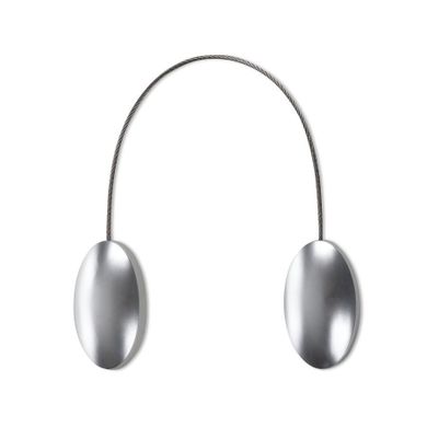 Eurofirany, upinacz dekoracyjny z magnesem, 3-15 cm, srebrny