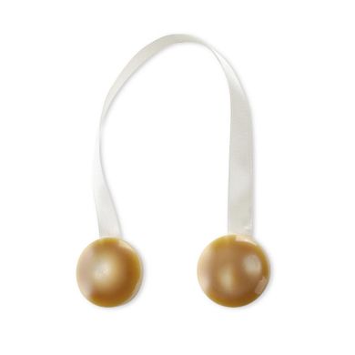 Eurofirany, upinacz dekoracyjny z magnesem, 4-15 cm, beżowy