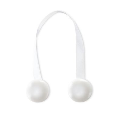 Eurofirany, upinacz dekoracyjny z magnesem, 4-15 cm, kremowy