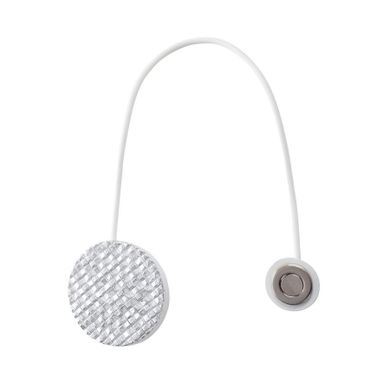 Eurofirany, upinacz dekoracyjny z magnesem, 5-14 cm, biały