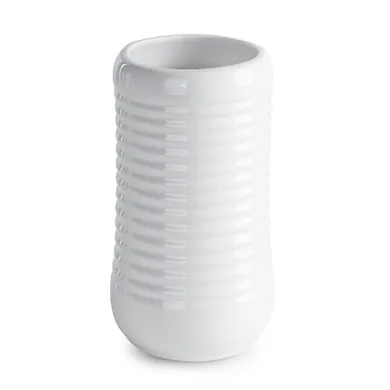 Eurofirany, wazon dekoracyjny, Jason, 11-11-20 cm, biały