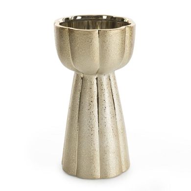 Eurofirany, wazon dekoracyjny, Merin, o 13-25 cm, złoty